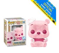 Shein POP! DISNEY WINNIE THE POOH - POOH FLOR DE CEREZO (FLOCKED) EXCLUSIVO, REFERENCIA 66612, Nº 1250, FIGURA CABEZONA COLECCIONABLE DE VINILO, ENVÍO URGEN