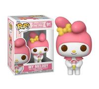 Shein POP! HELLO KITTY - MY MELODY CON HELADO, REFERENCIA 80316, Nº 91, FIGURA CABEZONA COLECCIONABLE DE VINILO, ENVÍO URGENTE 24-72 HORAS, TIENDA CON LICEN