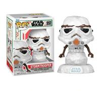 Shein POP! STAR WARS HOLIDAY- STORMTROOPER MUÑECO DE NIEVE, REFERENCIA 64338, Nº 557, FIGURA CABEZONA COLECCIONABLE DE VINILO, ENVÍO URGENTE 24-72 HORAS, TI