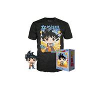Shein Pop & tee dragon ball z goku kamehameha funko + camiseta talla l ut - 56667l