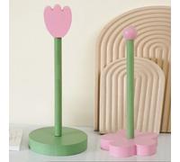 Shein Porta rollo de papel, porta rollo de papel, de sobremesa para la cocina, el dormitorio y el baño, decoración del hogar, flor de San Valentín Año Nuevo