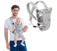 Shein Portabebés apto para recién nacidos de 0 a 3 años y bebés que pesen menos de 15 kg, con diseño manos libres, multifuncional, transpirable y muy prácti