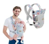 Shein Portabebés apto para recién nacidos de 0 a 3 años y bebés que pesen menos de 15 kg, con diseño manos libres, multifuncional, transpirable y muy prácti