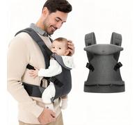 Shein Portabebés convertible Infantino Flip 4-en-1 - Diseño ergonómico, apto para recién nacidos y bebés talla grande grandes de 3.6 a 14.5 kg