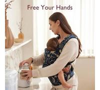 Shein Portabebés Momcozy: portabebés ergonómico, cómodo y ligero para bebés y niños pequeños de 3 a 20 kg, fácil de colocar, ideal para padres con manos lib