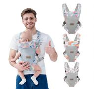 Shein Portabebés multiusos, apto para recién nacidos de 0 a 3 años y bebés que pesen menos de 15 kg. Versátil, transpirable y cómodo, un portabebés muy prác