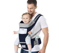 Shein Portabebés, Portabebés desde recién nacido hasta niño pequeño, Portabebés de cadera 6 en 1, Mochila portabebés para senderismo, Apto para recién nacid
