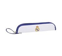 Shein Portaflautas 37X8 Para Llevar Organizados los Accesorios | Estuche para Flautas Real Madrid con Diseño Compacto y Ligero, Perfecto para el Día a Día e
