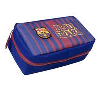 Shein Portatodo 3 en 1 con Material Escolar F.C Barcelona Licencia Oficial - Portatodo F.C Barcelona Cierre de Cremallera y Amplio Espacio Interior, Diseño