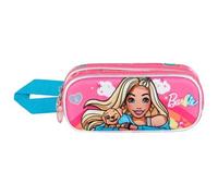 Shein Portatodo 3D Rainbow Barbie Doble 9,5x22x8cm Estuches Escolares Producto Oficial ✔Entrega 24/48h en España ( Peninsula )