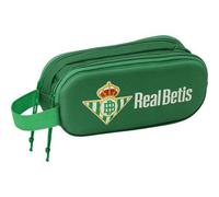 Shein Portatodo Doble 3d Real Betis Balompie - Portatodo Licencia Oficial - Diseño Compacto - Ideal Para Escuela Y Oficina - Material Resistente - Cierre