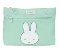 Shein Portatodo Gde. 2 Crem. Rec Y Rep. Agua Miffy "menta" - Portatodo Licencia Oficial - Diseño Compacto - Ideal Para Escuela Y Oficina - Material Resisten