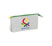 Shein Portatodo Triple Benetton Pop 22x3x12 cm Estuches Escolares Producto Oficial ✔Entrega 24/48h en España ( Peninsula )