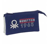 Shein Portatodo Triple Benetton Varsity 22X3X12Cm Estuches Escolares Producto Oficial ✔Entrega 24/48h en España ( Peninsula )