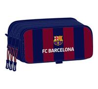 Shein Portatodo Triple Big F.c.barcelona - Portatodo Licencia Oficial - Diseño Compacto - Ideal Para Escuela Y Oficina - Material Resistente - Cierre