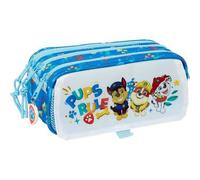 Shein Portatodo Triple Big Paw Patrol "pups Rule" - Portatodo Licencia Oficial - Diseño Compacto - Ideal Para Escuela Y Oficina - Material Resistente - Cier