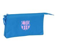 Shein Portatodo Triple F.C.Barcelona Chica Indigo con tres compartimentos independientes ideal para organizar múltiples articulos - Portatodo Triple F.C.Bar