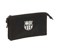 Shein Portatodo Triple F.C.Barcelona Chica Negro Multifuncional de Gran Capacidad | Portatodo Compacto Perfecto para Escuela, Oficina y Viajes | Diseño Mode