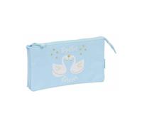 Shein Portatodo Triple Glowlab Cisnes 22X3X12Cm Estuches Escolares Producto Oficial ✔Entrega 24/48h en España ( Peninsula )