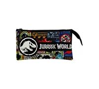 Shein Portatodo Triple Jurassic World Danger 23x3x12cm Estuches Escolares Producto Oficial ✔Entrega 24/48h en España ( Peninsula )
