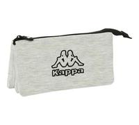 Shein PORTATODO TRIPLE KAPPA "GREY KNIT" - Portatodo Espacioso y Práctico - Versátil para Todos los Días - Diseño Moderno y Elegante