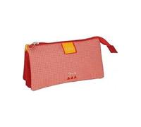 Shein Portatodo Triple Kuru Rosa 22,5X12X14Cm Estuches Escolares Producto Oficial ✔Entrega 24/48h en España ( Peninsula )