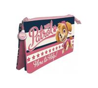 Shein Portatodo Triple Patrulla Canina Skye 22x12cm. Estuches Escolares Producto Oficial ✔Entrega 24/48h en España ( Peninsula )
