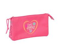 Shein Portatodo Triple Safta "Feeling" Diseño Compacto y Ligero | Portatodo Triple Safta "Feeling" Con Tres Amplios Compartimentos Con Cremallera, Perfecto