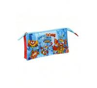 Shein Portatodo Triple Superthings Kazoom Kids 22x3x12cm Estuches Escolares Producto Oficial ✔Entrega 24/48h en España ( Peninsula )