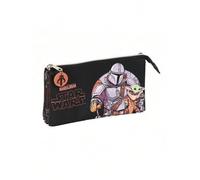 Shein Portatodo Triple The Mandalorian The Guild 22x3x12cm Estuches Escolares Producto Oficial ✔Entrega 24/48h en España ( Peninsula )