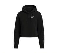 Shein Power Tape Women Hoodie Black
