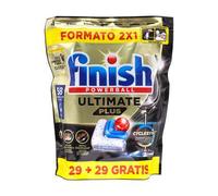 Shein Powerball Ultimate Plus Lavavajillas 58 Cápsulas (29 + 29 Gratis) | All in 1 | Limpieza Intensiva sin Prelavado | Diamond Shine & Tecnología CycleSync