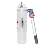 Shein Presurizador de pelotas de tenis y pádel | HEAD X4 Pump + Bomba de aire 27 cm