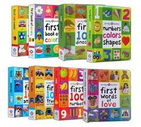 Shein Primeros 100 Animales / Números Colores Formas / Dinosaurios / Primeras Palabras de Amor / Primeras 100 Palabras / Diccionario de vocabulario en inglé