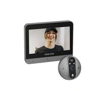 Shein PRIXTON Mirilla Digital Smart Guard DV50, Pantalla a Color de 4,3", WiFi y App móvil, Visión nocturna, Detector de movimiento PIR, Audio Bidireccional