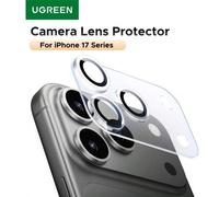 Shein Protector de lente de cámara UGREEN de vidrio templado y cubierta de metal compatible con iPhone 17 Air Pro Max