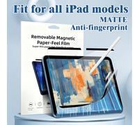 Shein Protector de pantalla magnético extraíble de papel, compatible con IPad 2025Air/2024Air (11"/ 13"), IPad 11th/10th/9th/8th/7th/6th/5th GEN (10.9"/ 10.