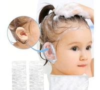 Shein Protectores de oído transparentes desechables, protectores de oído transparentes desechables para bebés, cubiertas de oído transparentes elásticas des