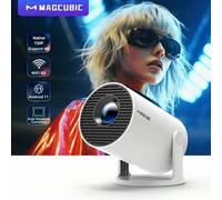 Shein Proyector Magcubic 4K Android 11 HY300 Pro Dual Wifi6 260ANSI Allwinner H713 BT5.0 1280*720P cine proyector portátil al aire libre
