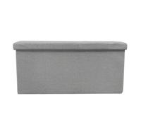 Shein Puff Ottoman Rectangular o Cuadrado Terciopelo Plegable Nyana Home Gran Almacenaje Estilo Otomano Terciopelo Suave Baul con Capacidad de Carga, Tabure