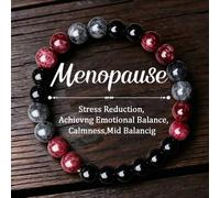 Shein Pulsera de apoyo para la menopausia de hombres - Alivia la irritabilidad, promueve la relajación, equilibra los niveles hormonales, presenta un diseño