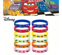 Shein Pulseras de silicona con diseños de Stitch / El Rey León / Princesas Disney / Moana / Superhéroes de Marvel / Cars, variedad de patrones de dibujos an