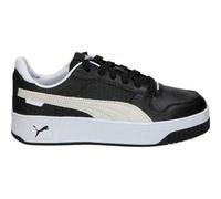 Shein PUMA | Zapatillas Bajas Puma Carina Street Logo Power para Mujer - Sneaker con Plataforma en Color Negro y Beige - Deportiva con Cordones - Plataforma