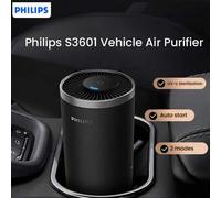 Shein Purificador de aire para automóvil Philips S3601 con desinfección UV de longitud de onda de 270-280nm y nanofiltración