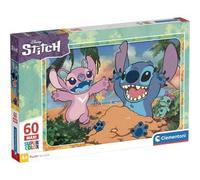Shein PUZZLE MAXI STITCH DISNEY 60PZS - Puzzle Divertido Para Todas Las Edades - Puzzle Licencia Oficial - Puzzle Perfecto Para Regalo