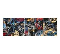 Shein Puzzle Panorama Batman Dc Comics 1000Pzs, Divertido y Educativo para Todas las Edades | Puzzle Fácil de Montar y Fomenta Benefcios Educativos⚫ Envío G
