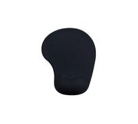 Shein Q-Connect,Alfombrilla para Ratón, Reposamuñecas de Gel, Ergonómico, Fácil Uso del Ratón, Superficie de Tela, 19x23x2 cm, Base Antideslizante, Color Ne