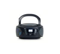 Shein RADIO CD FONESTAR BOOM-ONE-G GRIS 4W RMS BLUETOOTH FM USB/MP3 AUX IN SALIDA AURICULARES EFECTOS LUMINOSOS