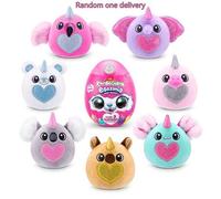 Shein Rainbocorns Eggzania Baby Mania, Peluche sorpresa con juguete de animal suave, para niñas (estilo aleatorio)