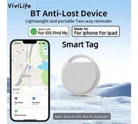 Shein Rastreador GPS mini certificado MFI, dispositivo de recordatorio anti-pérdida, adecuado para "Buscar mi" (compatible solo con el sistema móvil de Appl